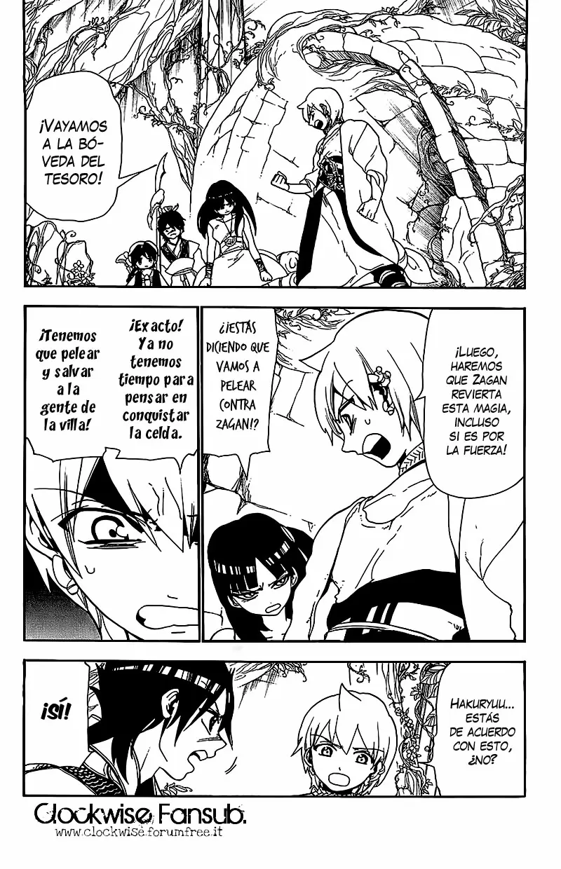 Magi - Labyrinth of Magic capítulo 96, página 8