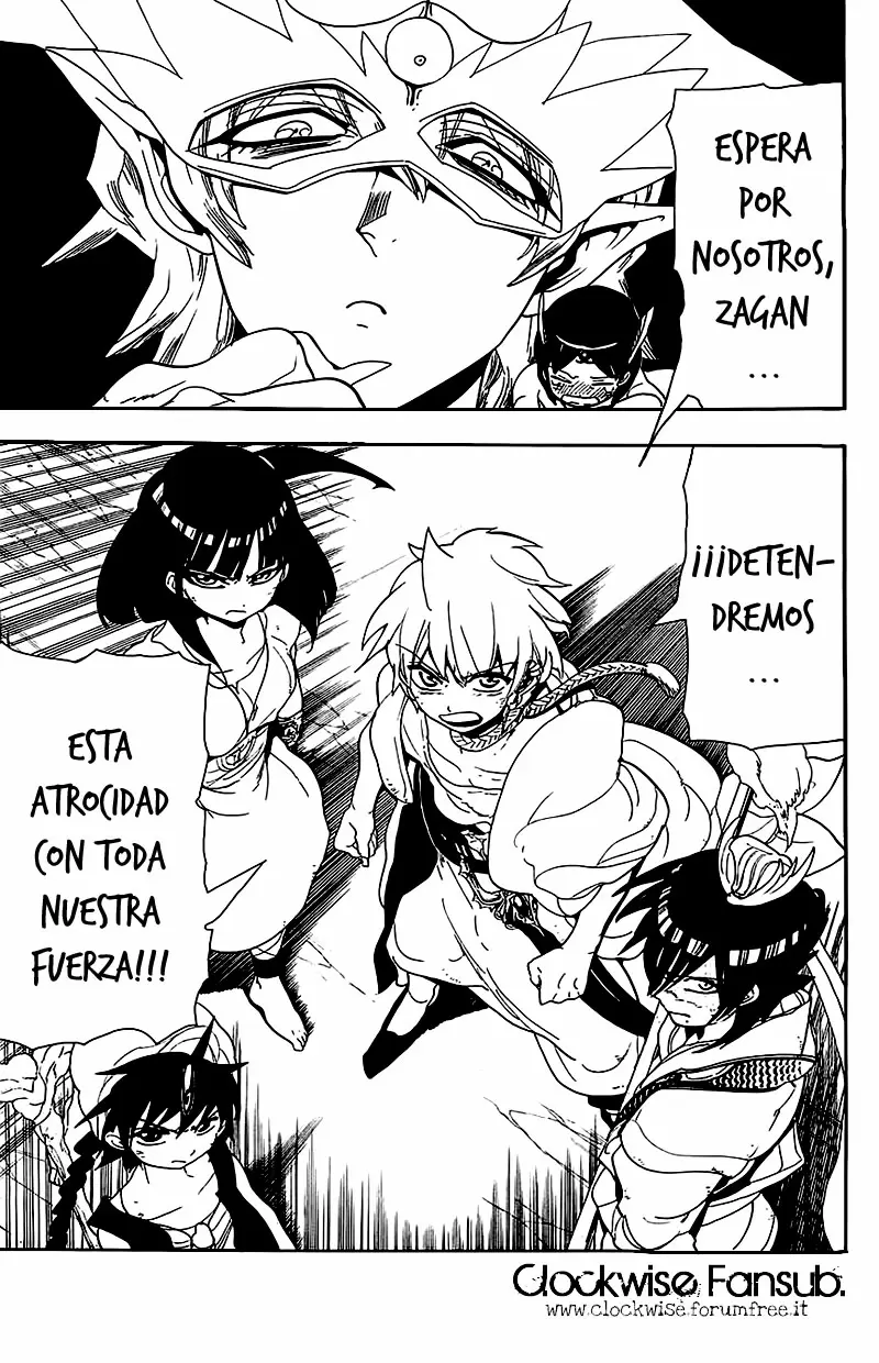 Magi - Labyrinth of Magic capítulo 96, página 9