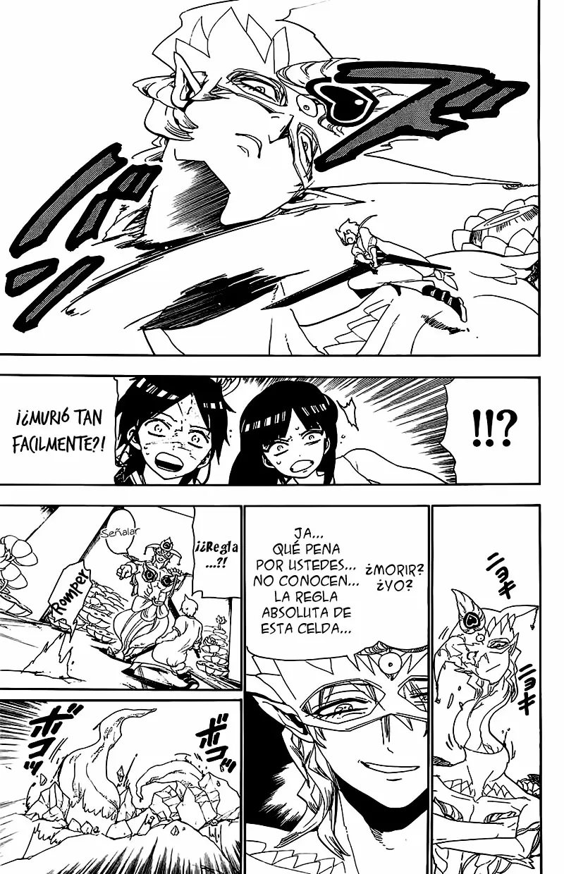 Magi - Labyrinth of Magic capítulo 96, página 17