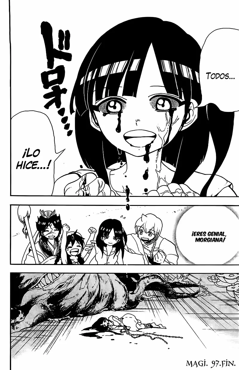 Magi - Labyrinth of Magic capítulo 97, página 17