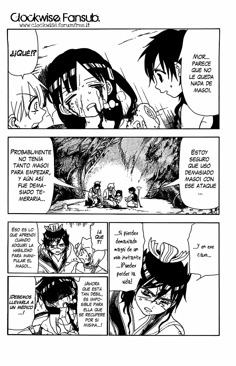 Magi - Labyrinth of Magic capítulo 98, página 2