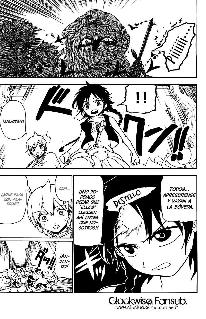 Magi - Labyrinth of Magic capítulo 98, página 9