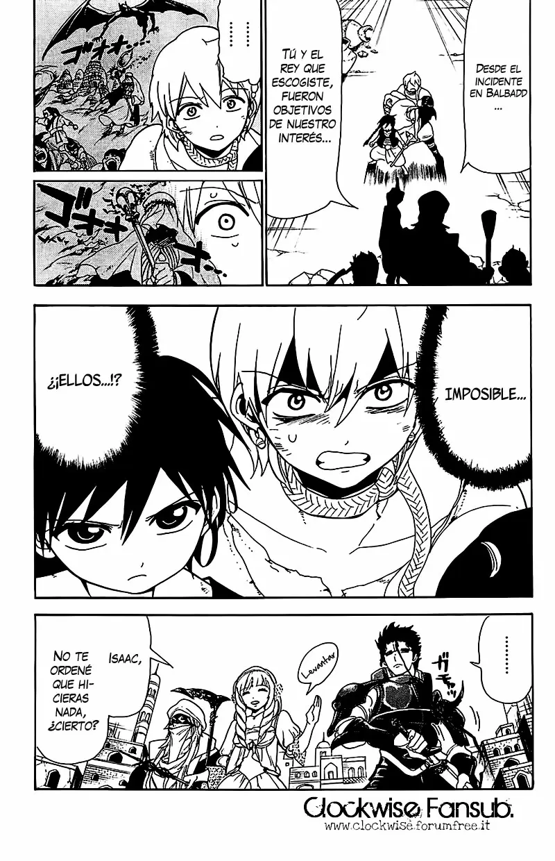 Magi - Labyrinth of Magic capítulo 98, página 15
