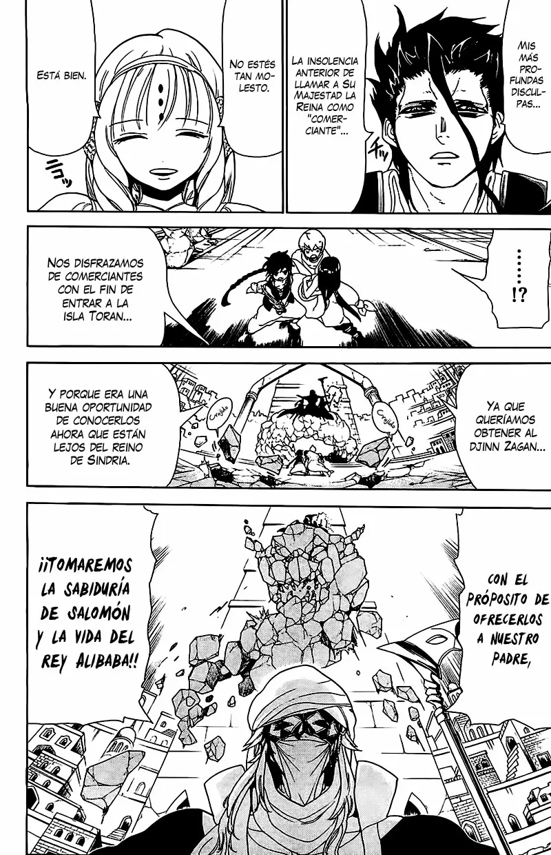 Magi - Labyrinth of Magic capítulo 98, página 16