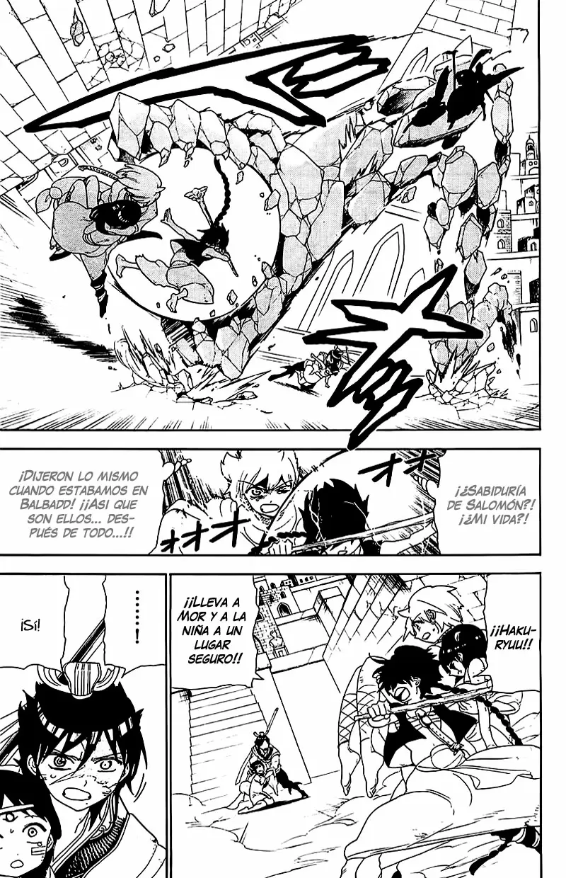 Magi - Labyrinth of Magic capítulo 98, página 17
