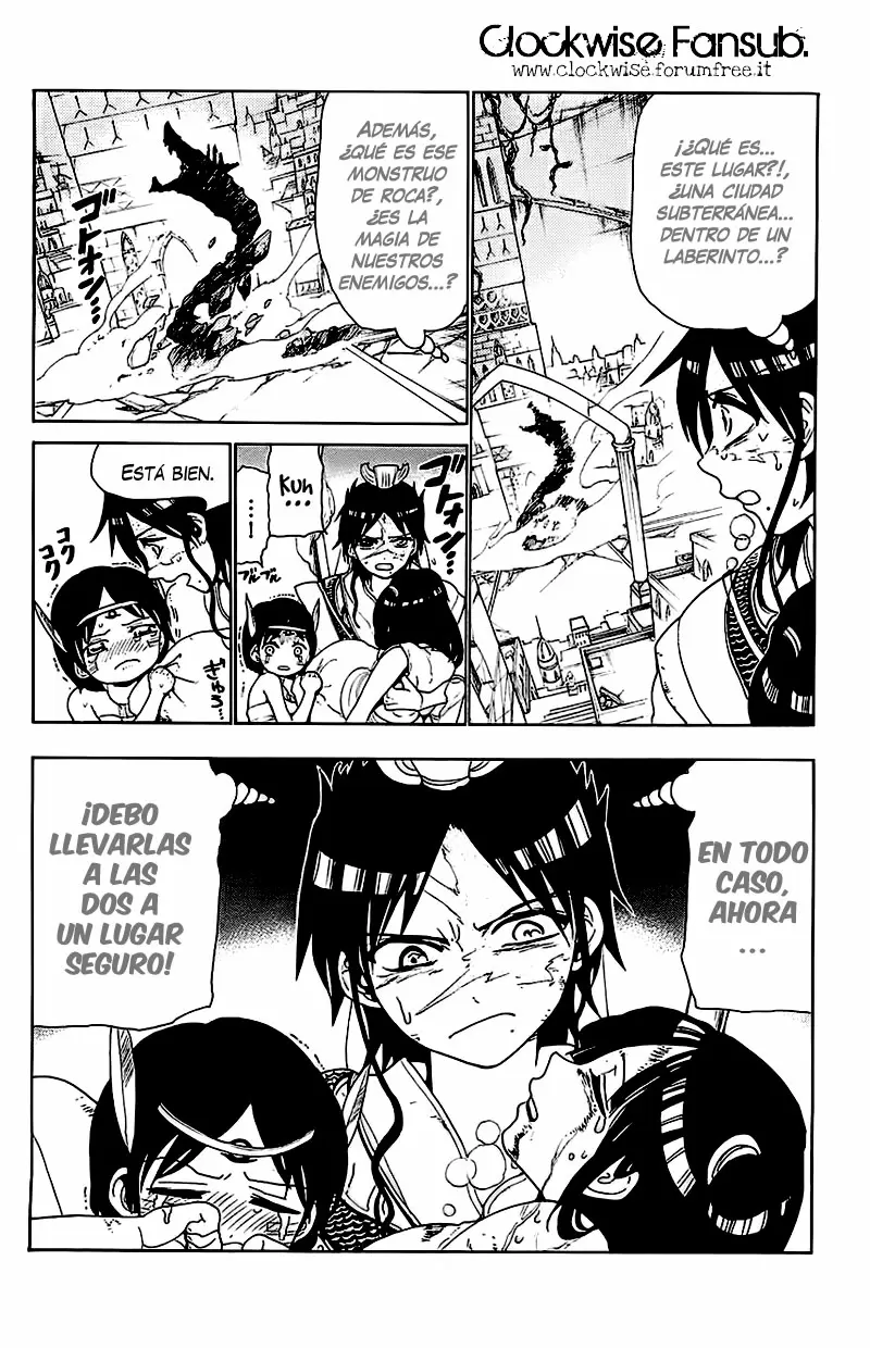 Magi - Labyrinth of Magic capítulo 99, página 6