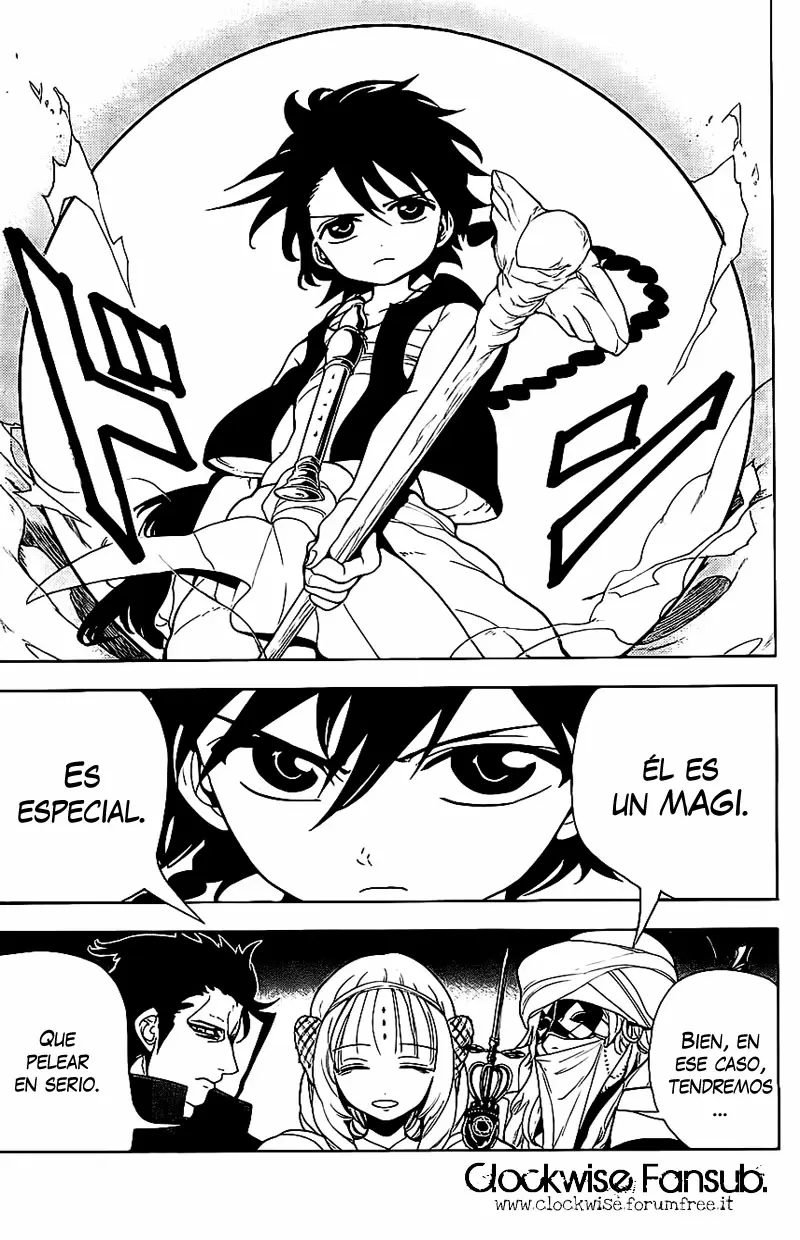 Magi - Labyrinth of Magic capítulo 99, página 9