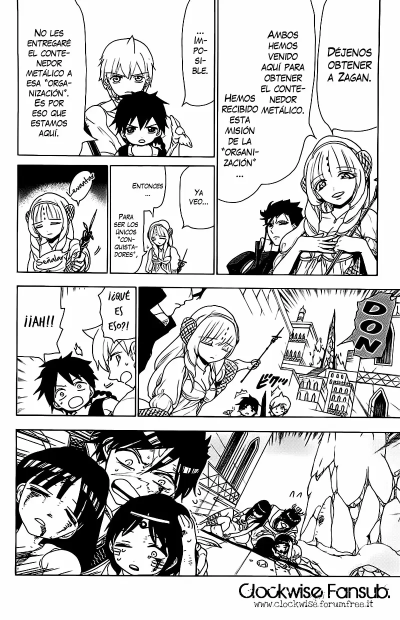 Magi - Labyrinth of Magic capítulo 99, página 12
