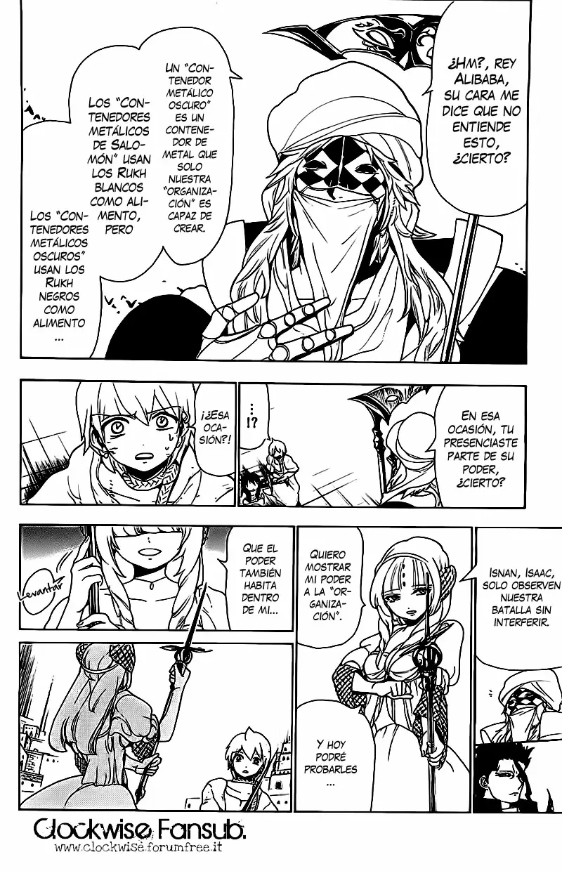 Magi - Labyrinth of Magic capítulo 99, página 14
