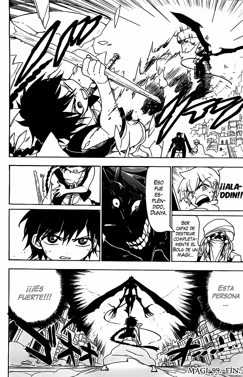 Magi - Labyrinth of Magic capítulo 99, página 22