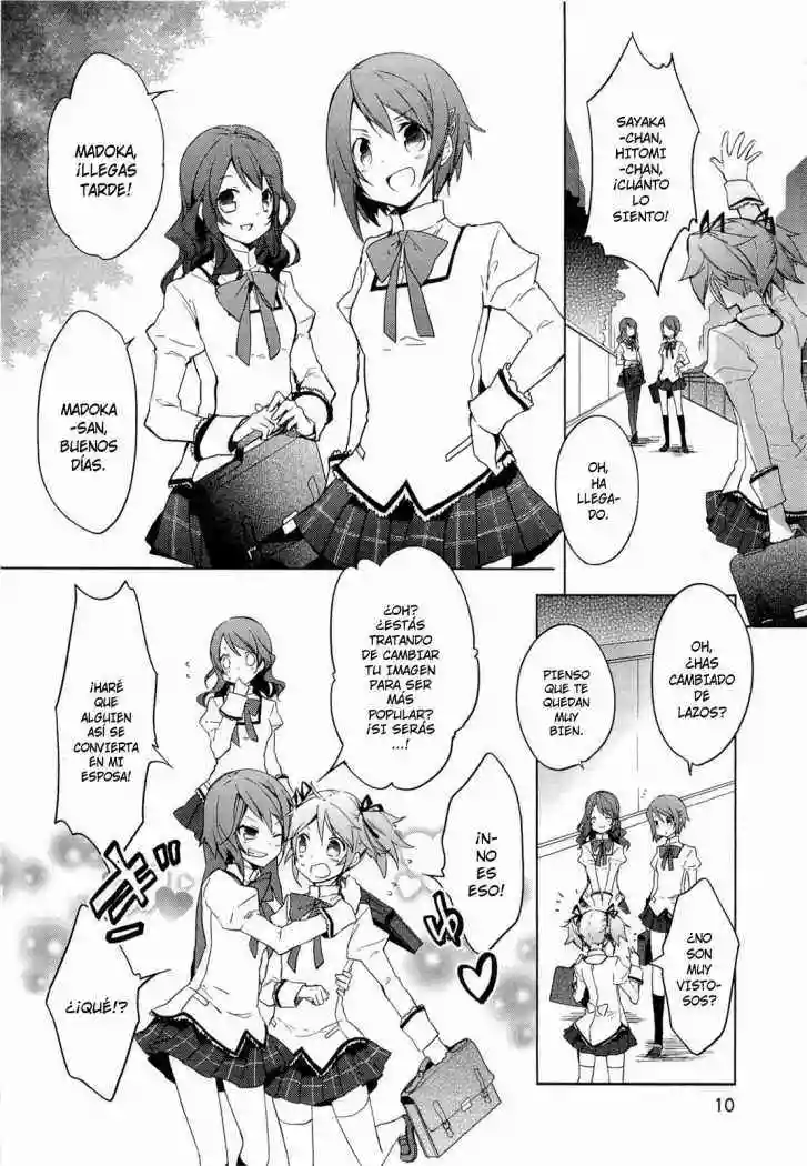 Mahou Shoujo Madoka Magica capítulo 1, página 12