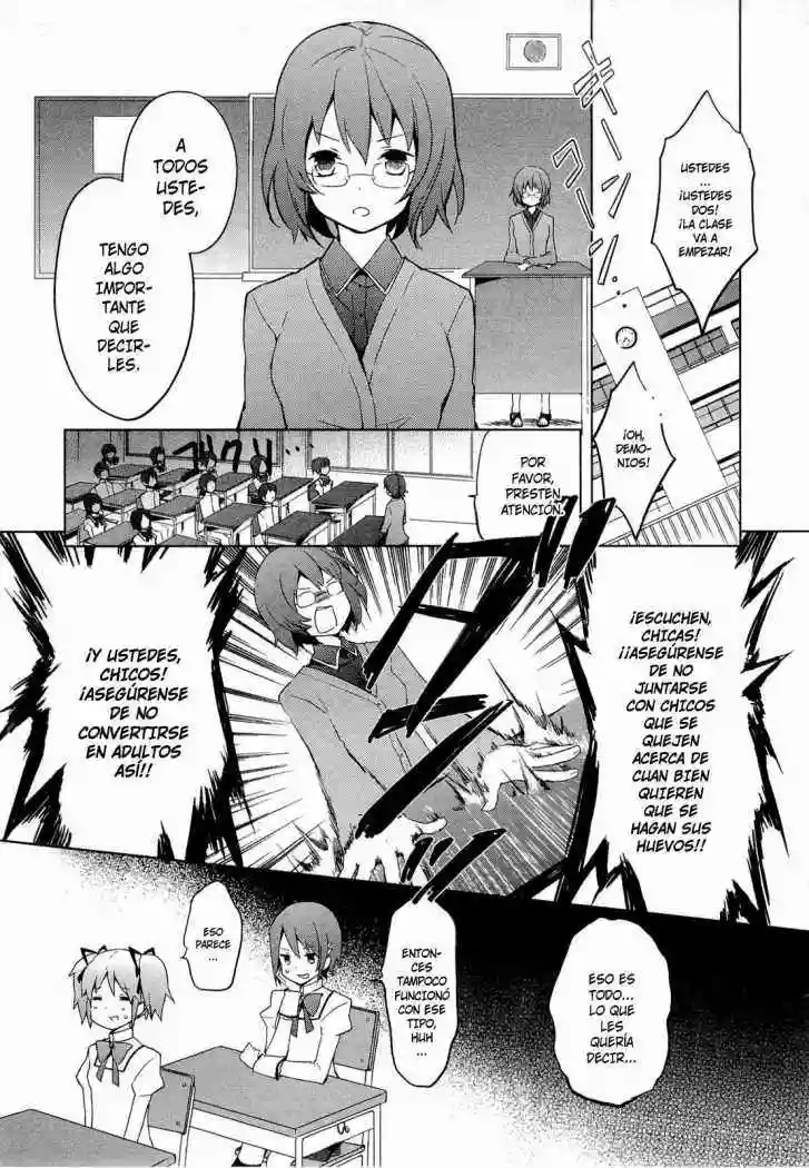 Mahou Shoujo Madoka Magica capítulo 1, página 13