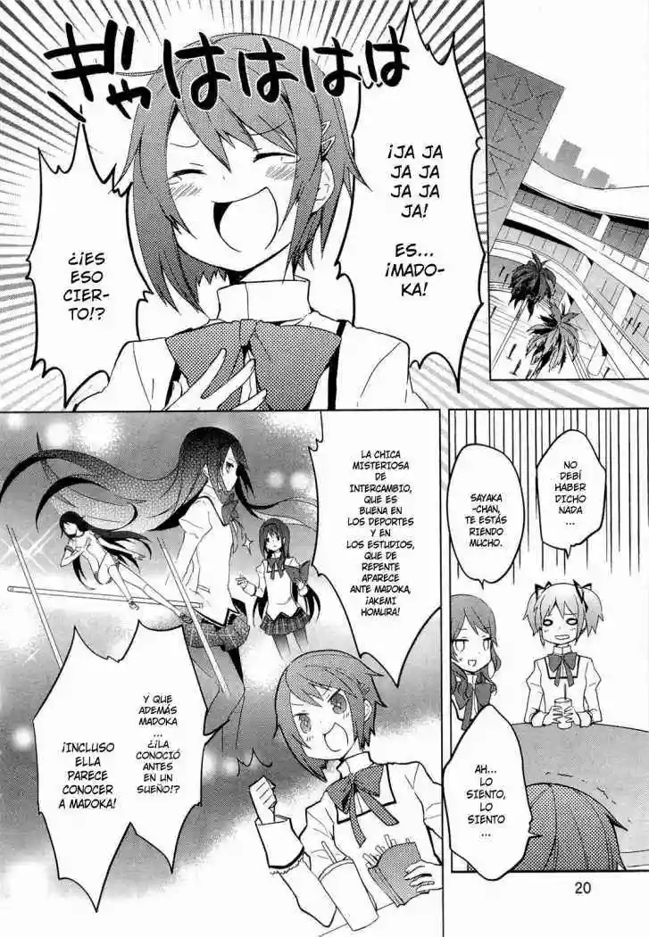 Mahou Shoujo Madoka Magica capítulo 1, página 21
