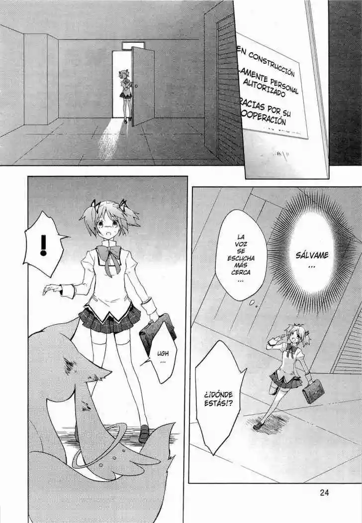 Mahou Shoujo Madoka Magica capítulo 1, página 25
