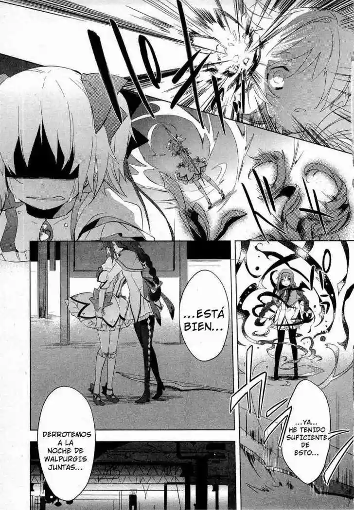 Mahou Shoujo Madoka Magica capítulo 10, página 28