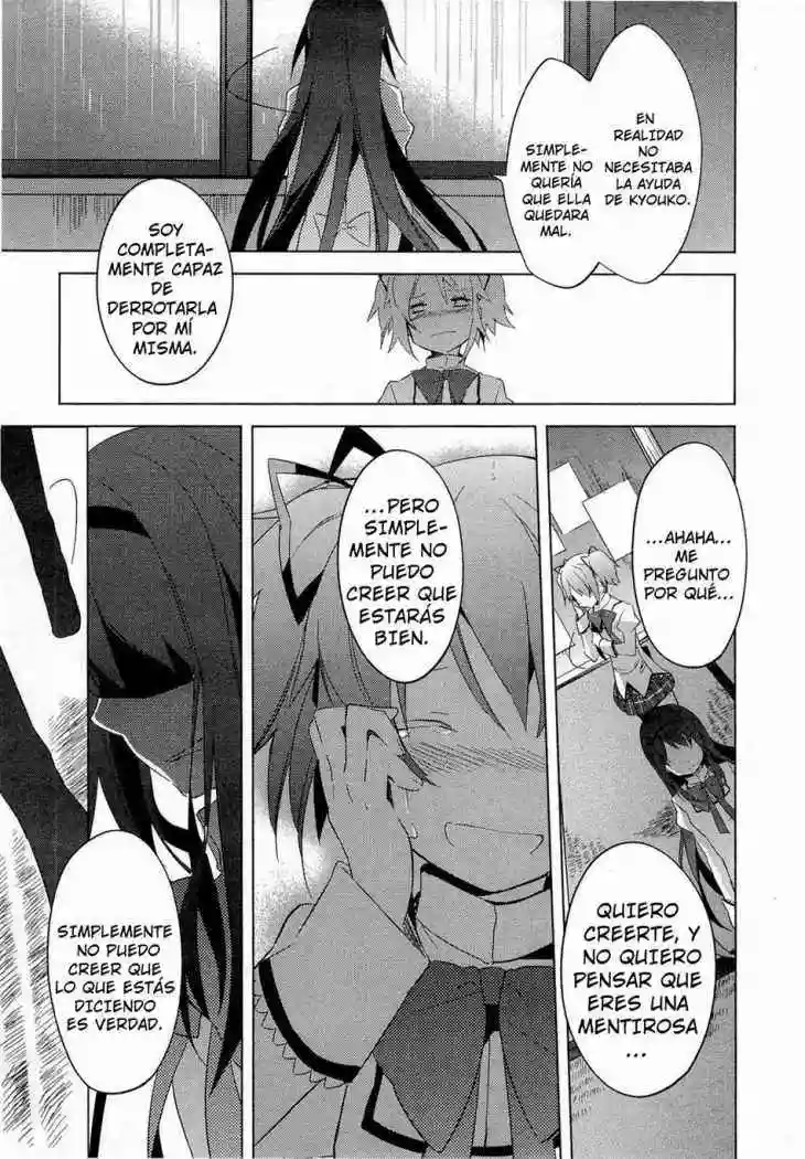 Mahou Shoujo Madoka Magica capítulo 11, página 12