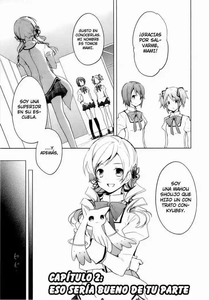 Mahou Shoujo Madoka Magica capítulo 2, página 2