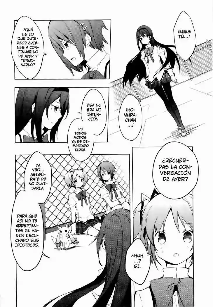 Mahou Shoujo Madoka Magica capítulo 2, página 17