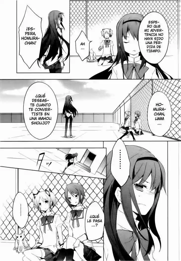 Mahou Shoujo Madoka Magica capítulo 2, página 18