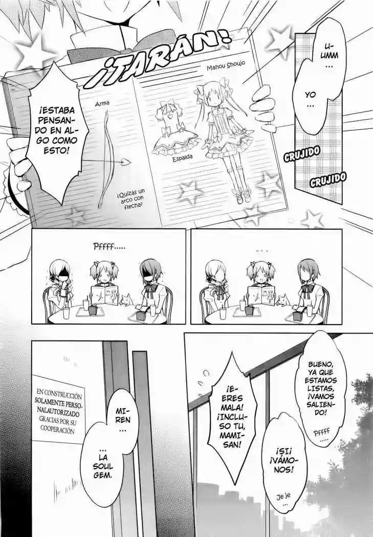 Mahou Shoujo Madoka Magica capítulo 2, página 21