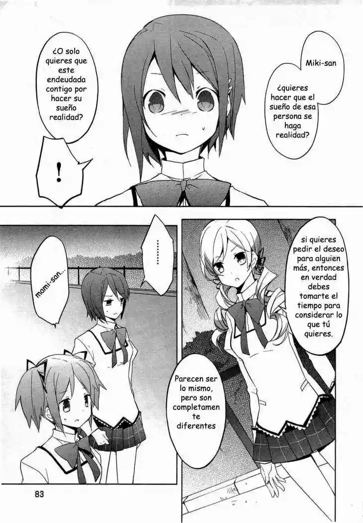 Mahou Shoujo Madoka Magica capítulo 3, página 9