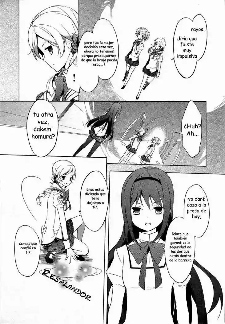 Mahou Shoujo Madoka Magica capítulo 3, página 19