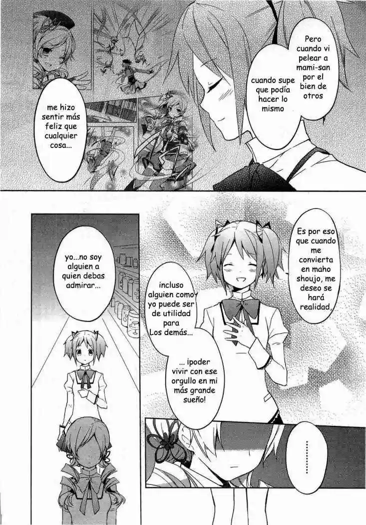 Mahou Shoujo Madoka Magica capítulo 3, página 22