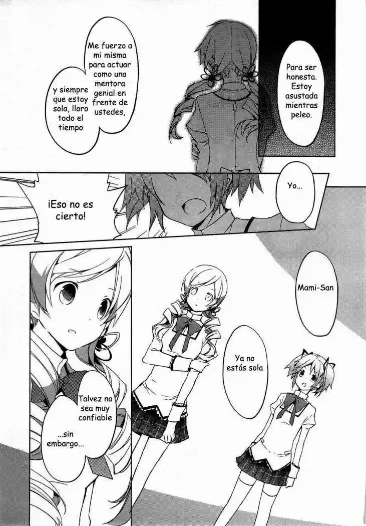Mahou Shoujo Madoka Magica capítulo 3, página 23