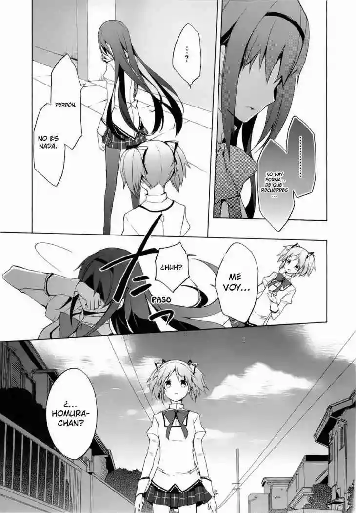 Mahou Shoujo Madoka Magica capítulo 4, página 13
