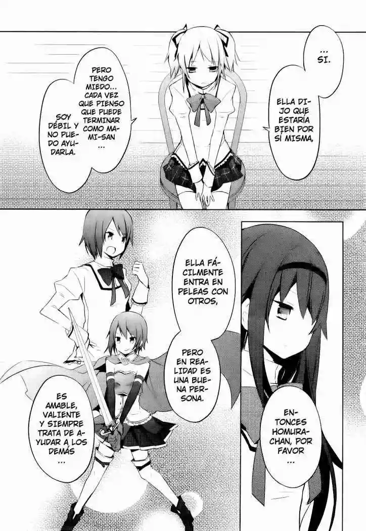 Mahou Shoujo Madoka Magica capítulo 5, página 22