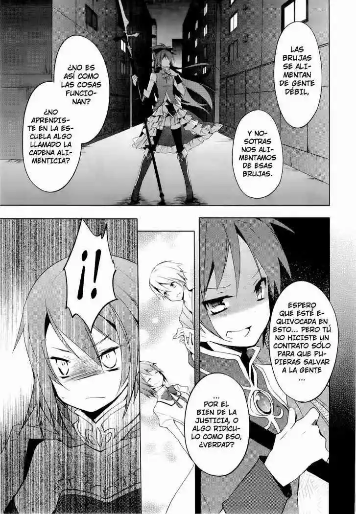 Mahou Shoujo Madoka Magica capítulo 5, página 34