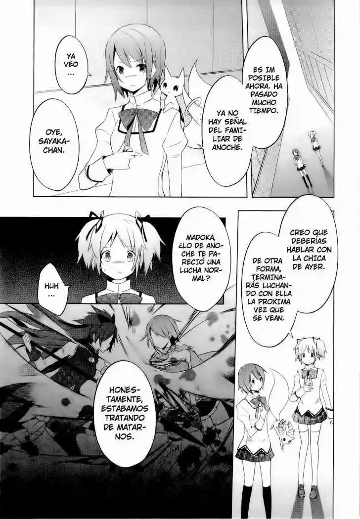 Mahou Shoujo Madoka Magica capítulo 6, página 14
