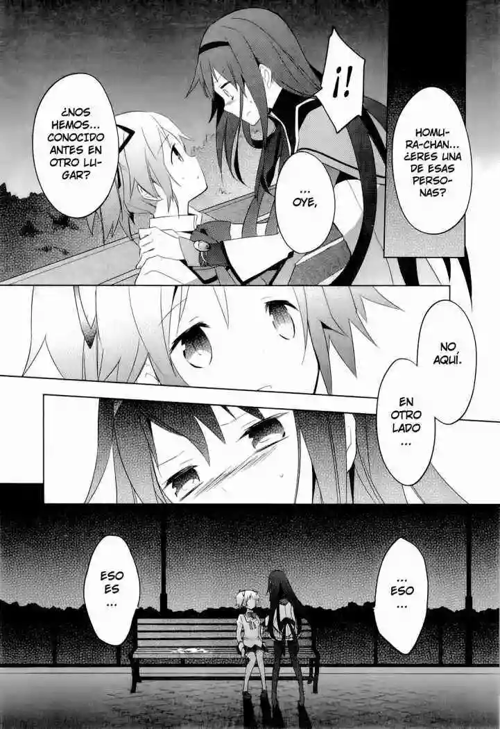 Mahou Shoujo Madoka Magica capítulo 8, página 28