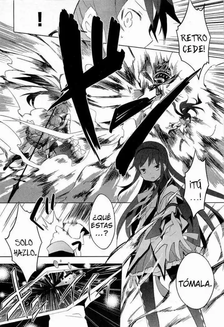 Mahou Shoujo Madoka Magica capítulo 9, página 8