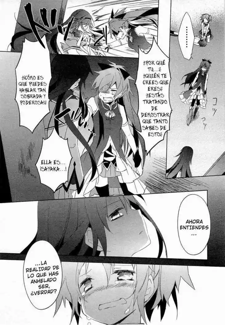 Mahou Shoujo Madoka Magica capítulo 9, página 13
