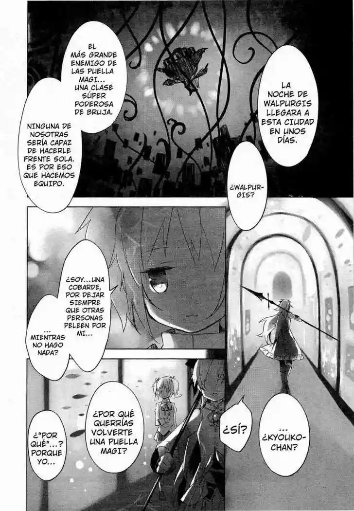 Mahou Shoujo Madoka Magica capítulo 9, página 28