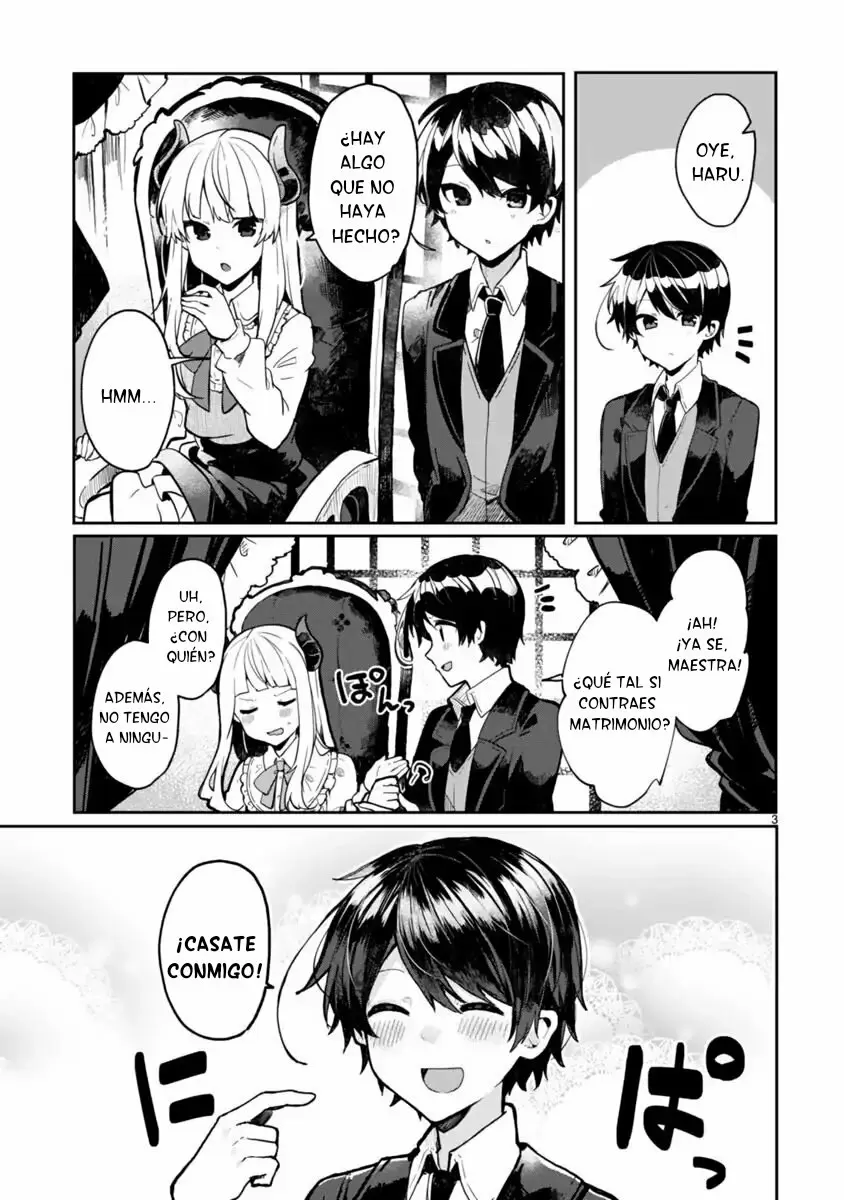 Maou-sama to Kekkonshitai capítulo 1.5, página 5