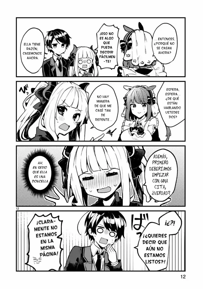 Maou-sama to Kekkonshitai capítulo 1.5, página 13