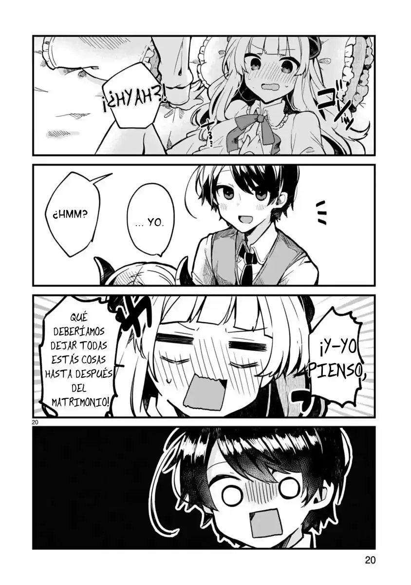 Maou-sama to Kekkonshitai capítulo 1.5, página 22