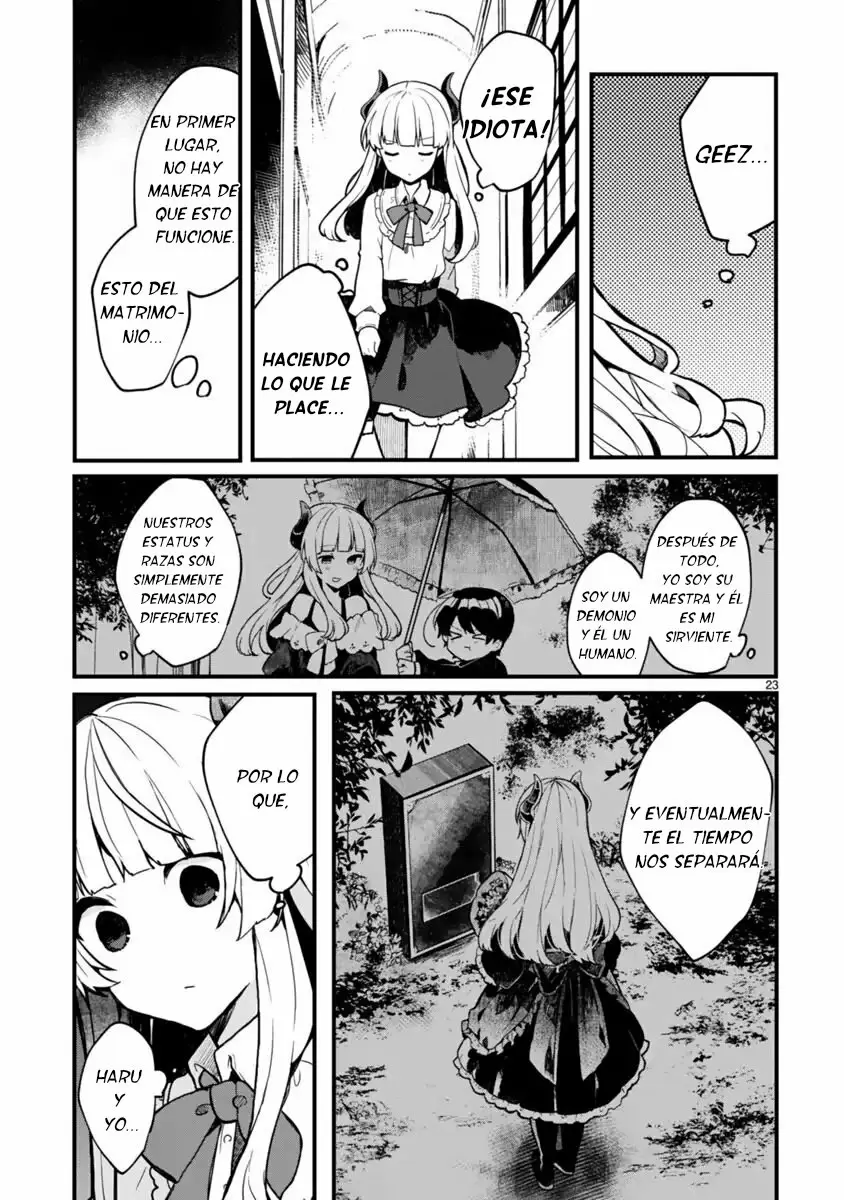 Maou-sama to Kekkonshitai capítulo 1.5, página 25