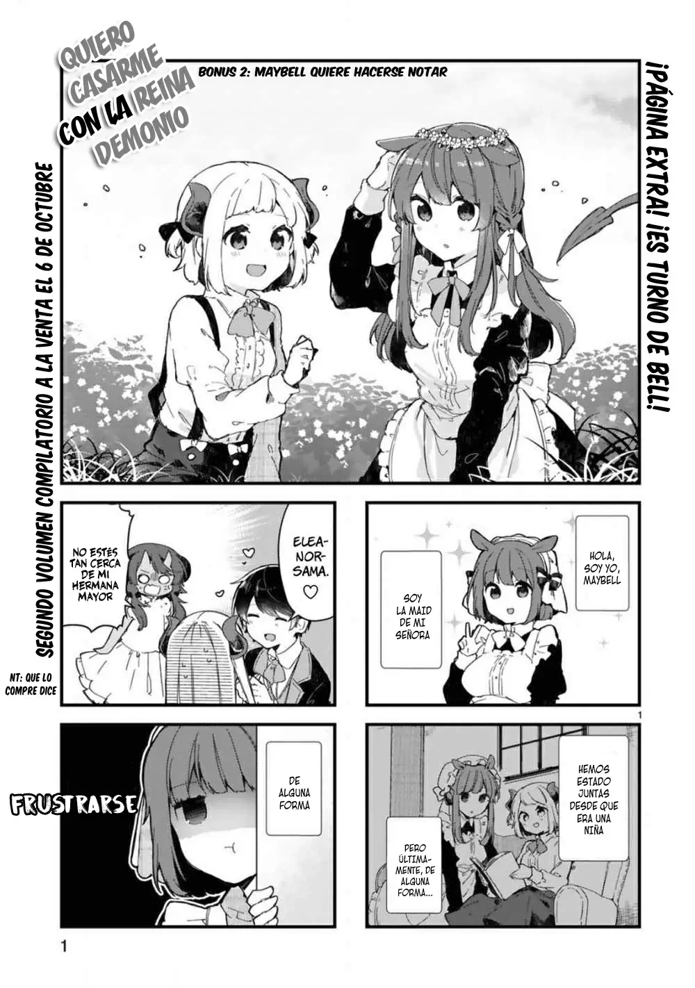 Maou-sama to Kekkonshitai capítulo 12.5, página 2