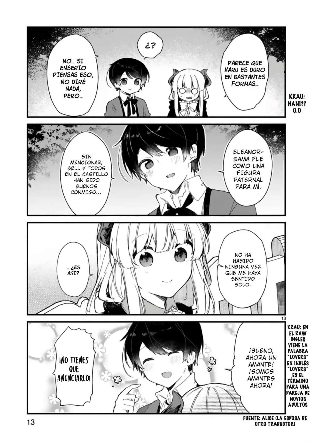 Maou-sama to Kekkonshitai capítulo 15, página 14
