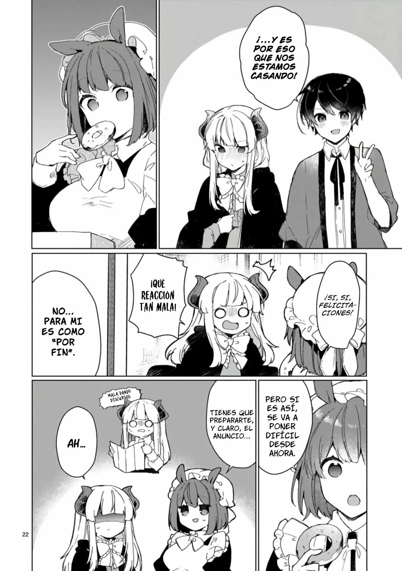 Maou-sama to Kekkonshitai capítulo 15, página 23