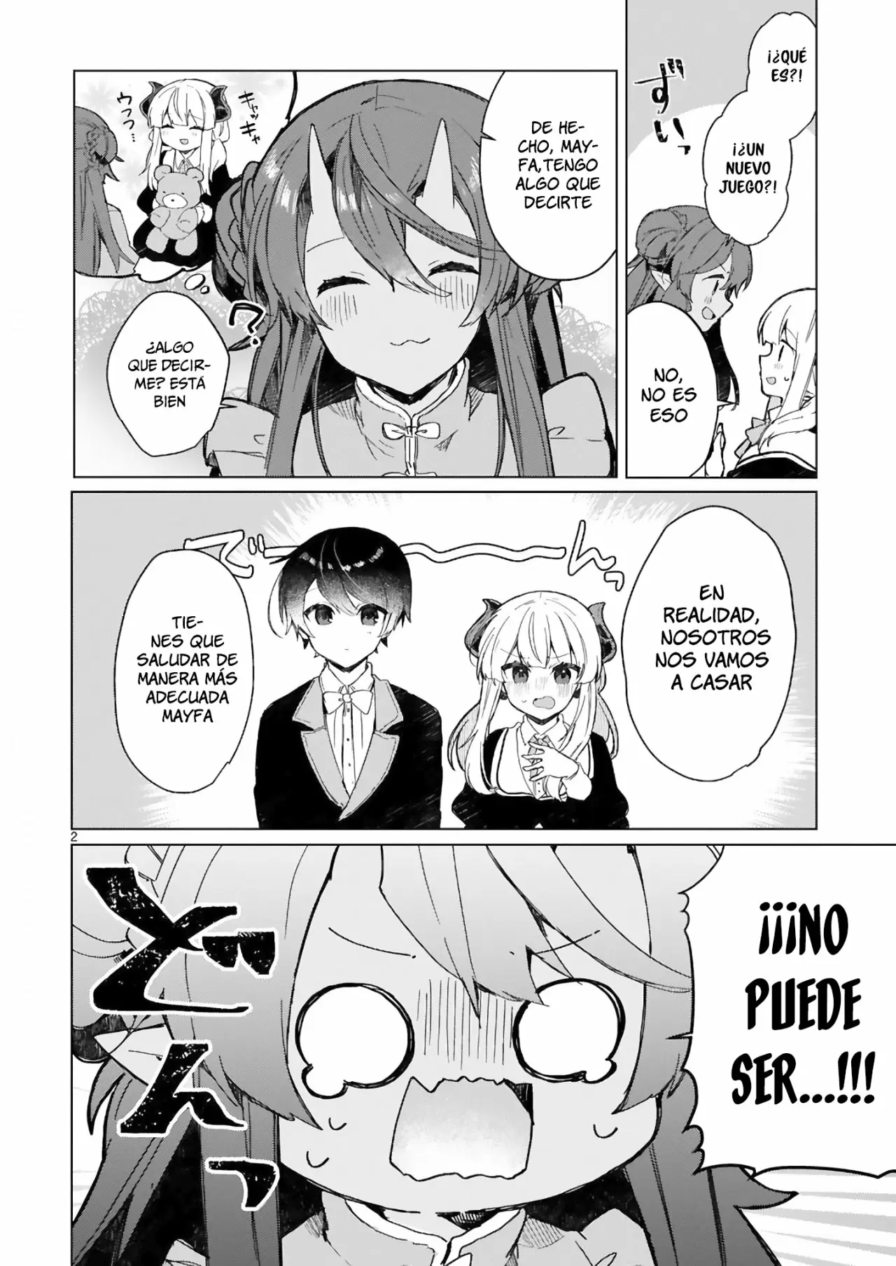 Maou-sama to Kekkonshitai capítulo 16, página 4