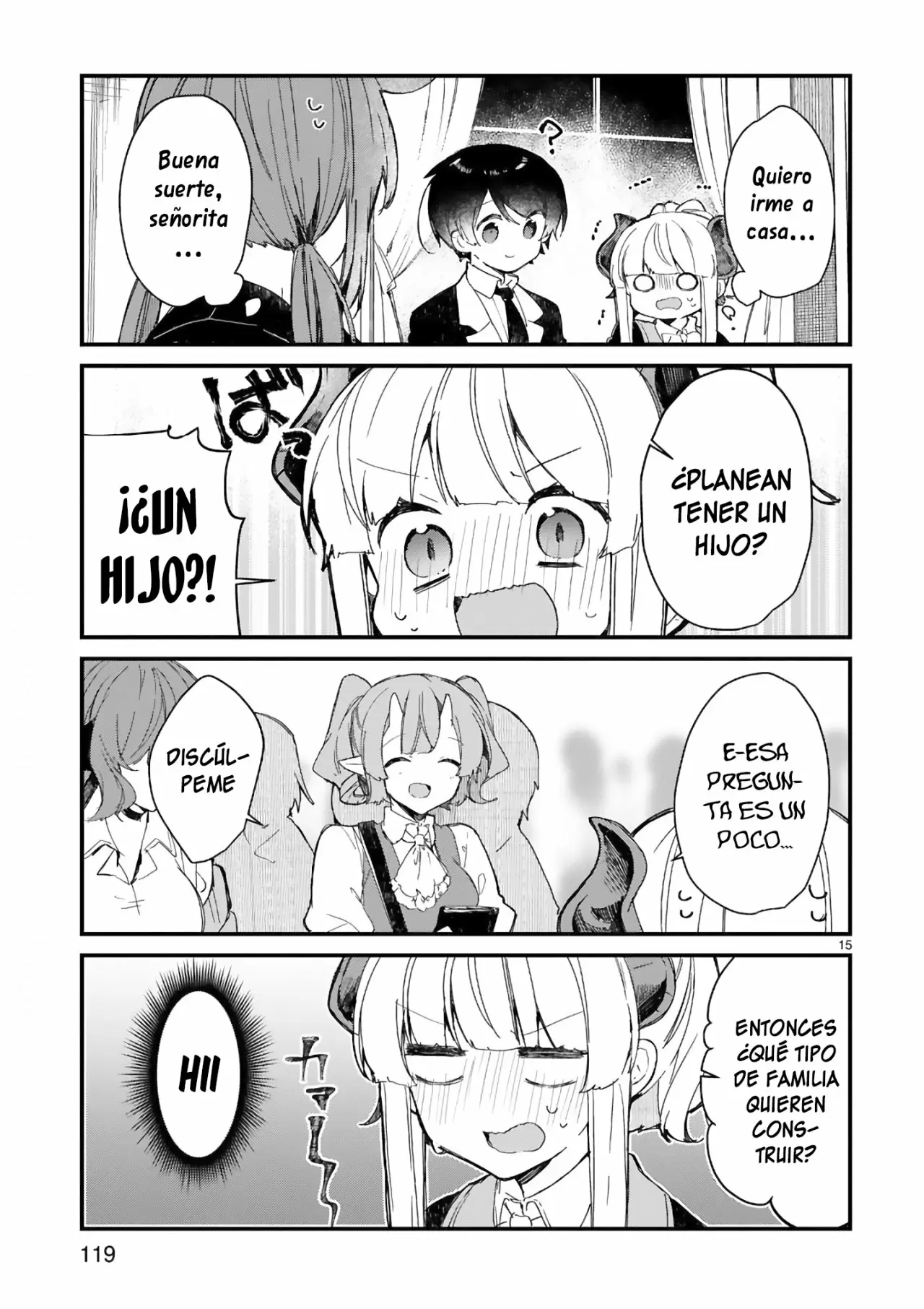 Maou-sama to Kekkonshitai capítulo 17, página 17