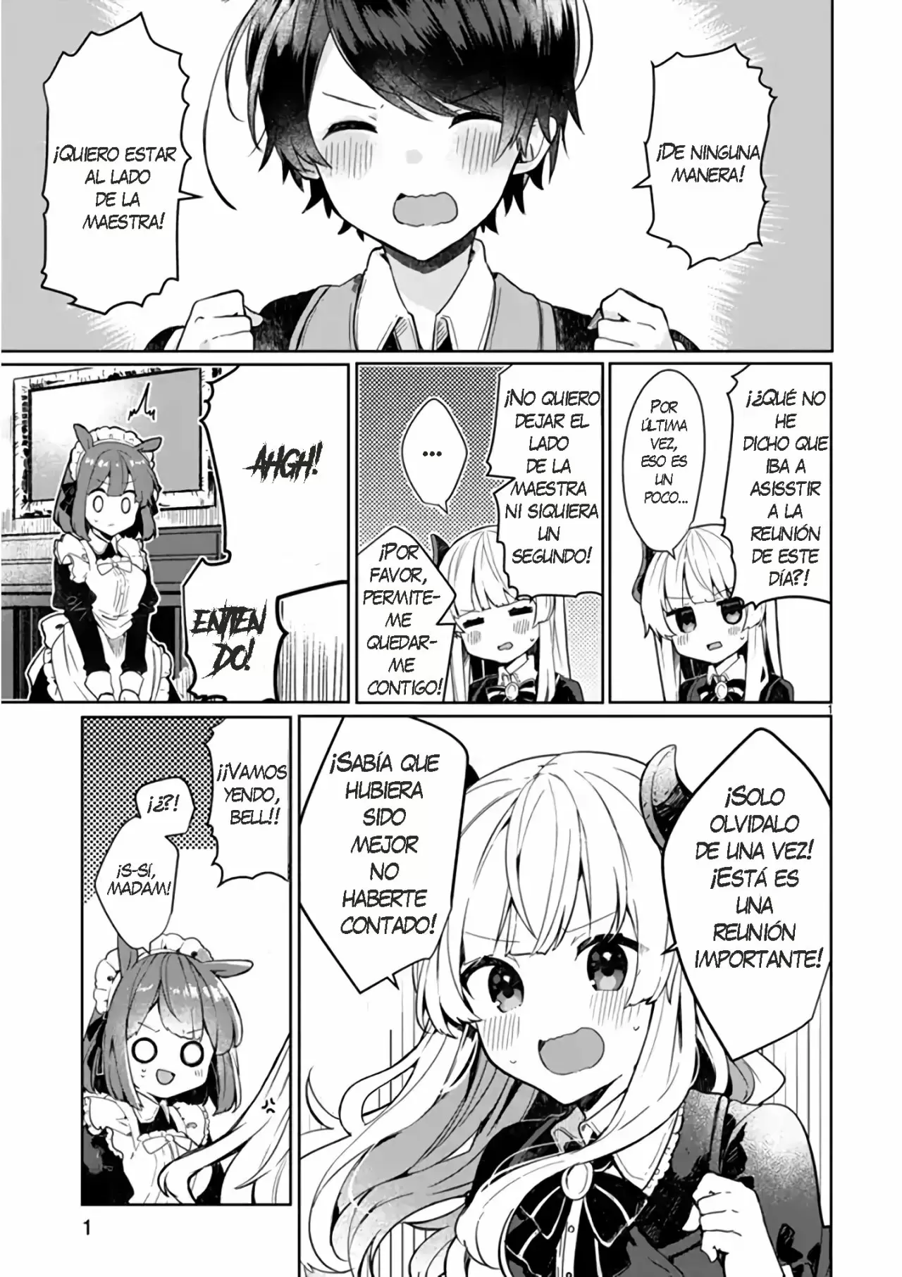 Maou-sama to Kekkonshitai capítulo 3, página 1