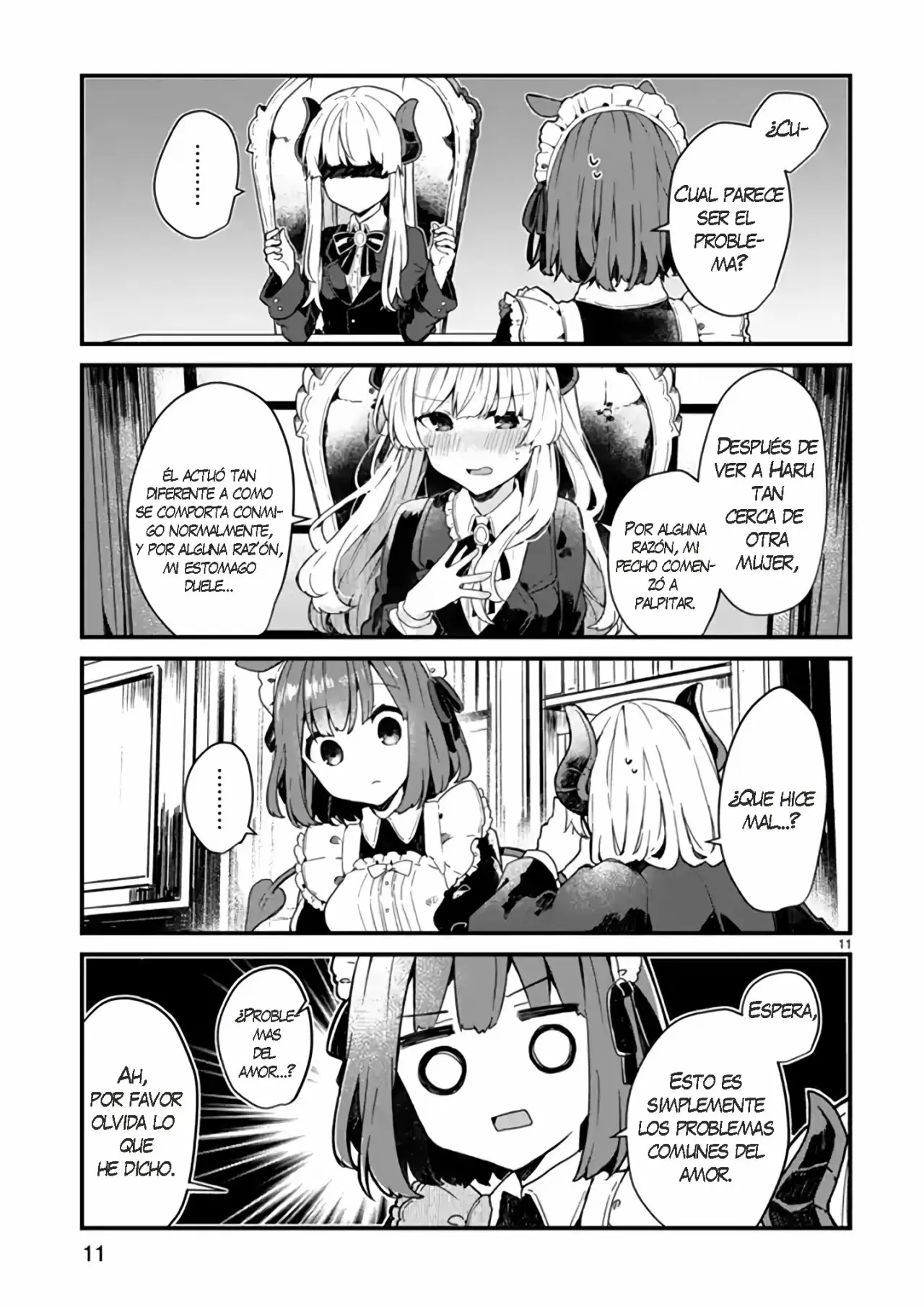 Maou-sama to Kekkonshitai capítulo 3, página 11