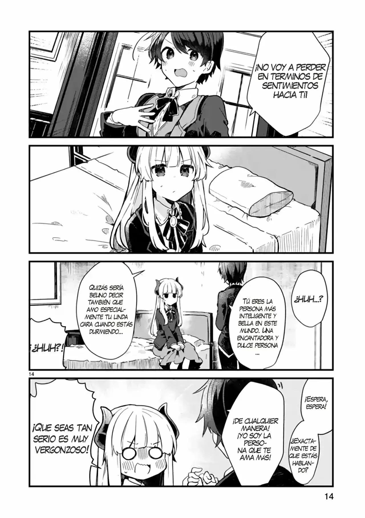 Maou-sama to Kekkonshitai capítulo 3, página 14