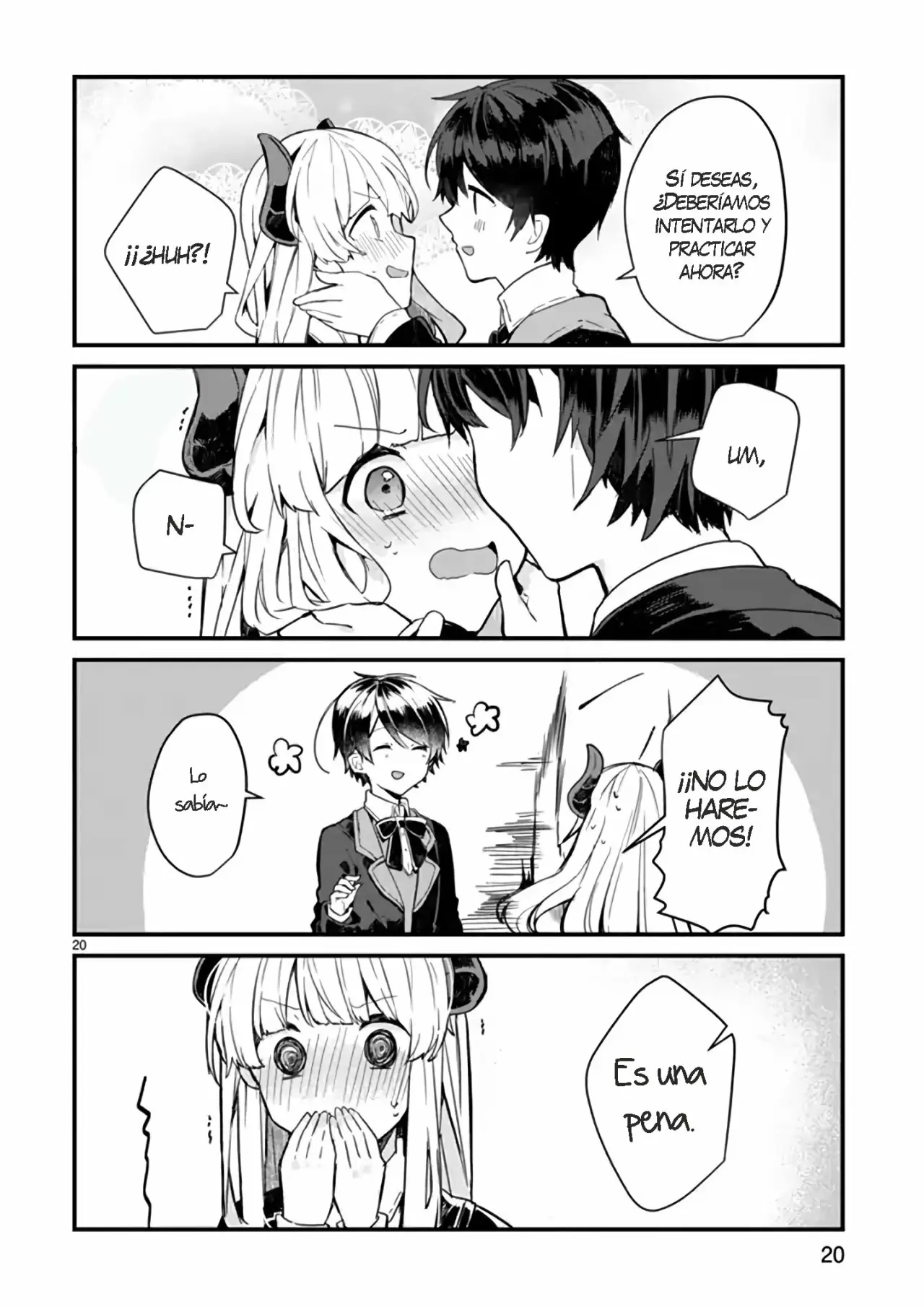 Maou-sama to Kekkonshitai capítulo 3, página 20