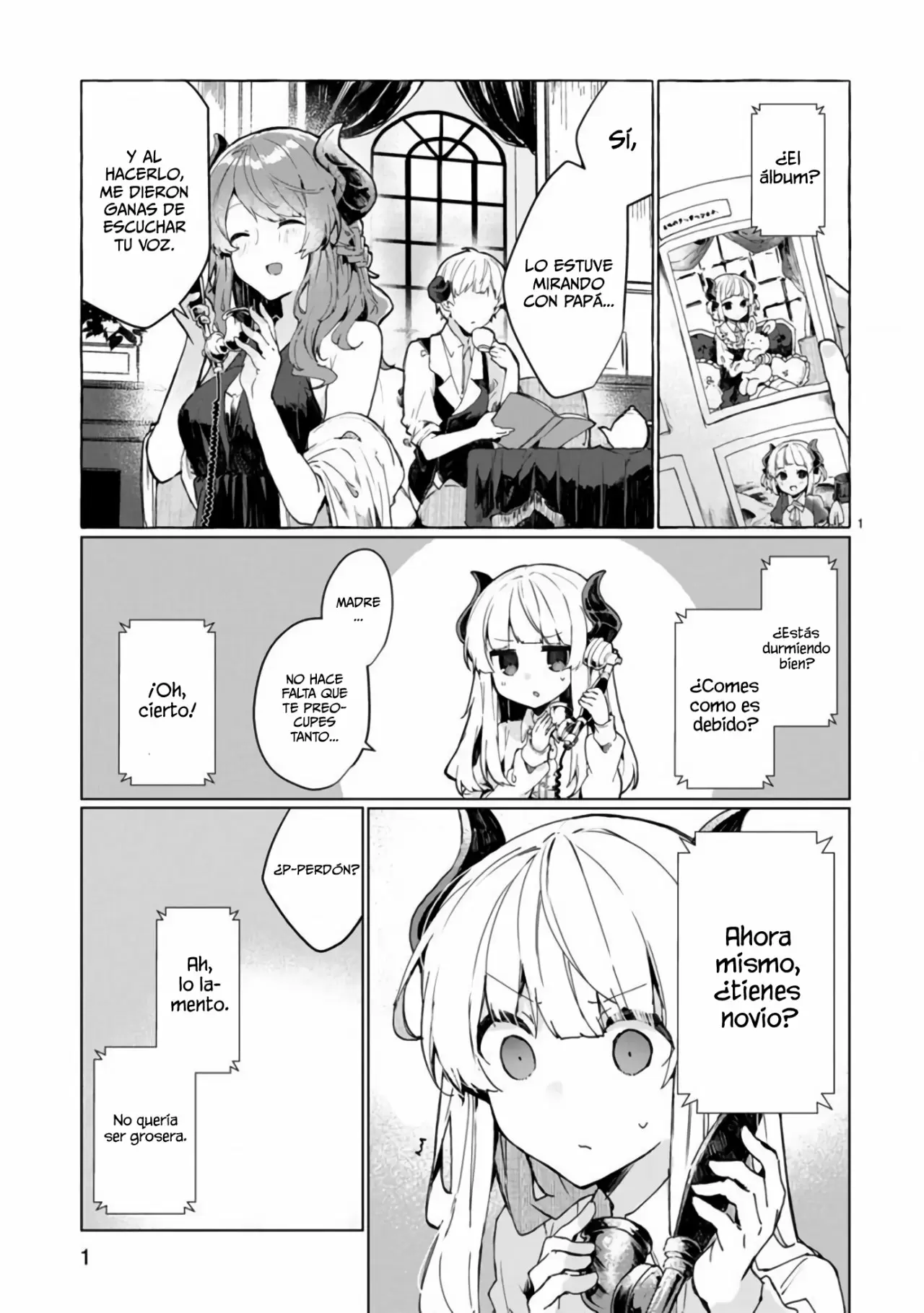 Maou-sama to Kekkonshitai capítulo 6, página 2